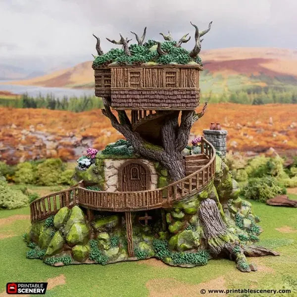 Tabletop Terrain Building Gardener's Guildhall - Rise of the Halflings - Fantasy Building