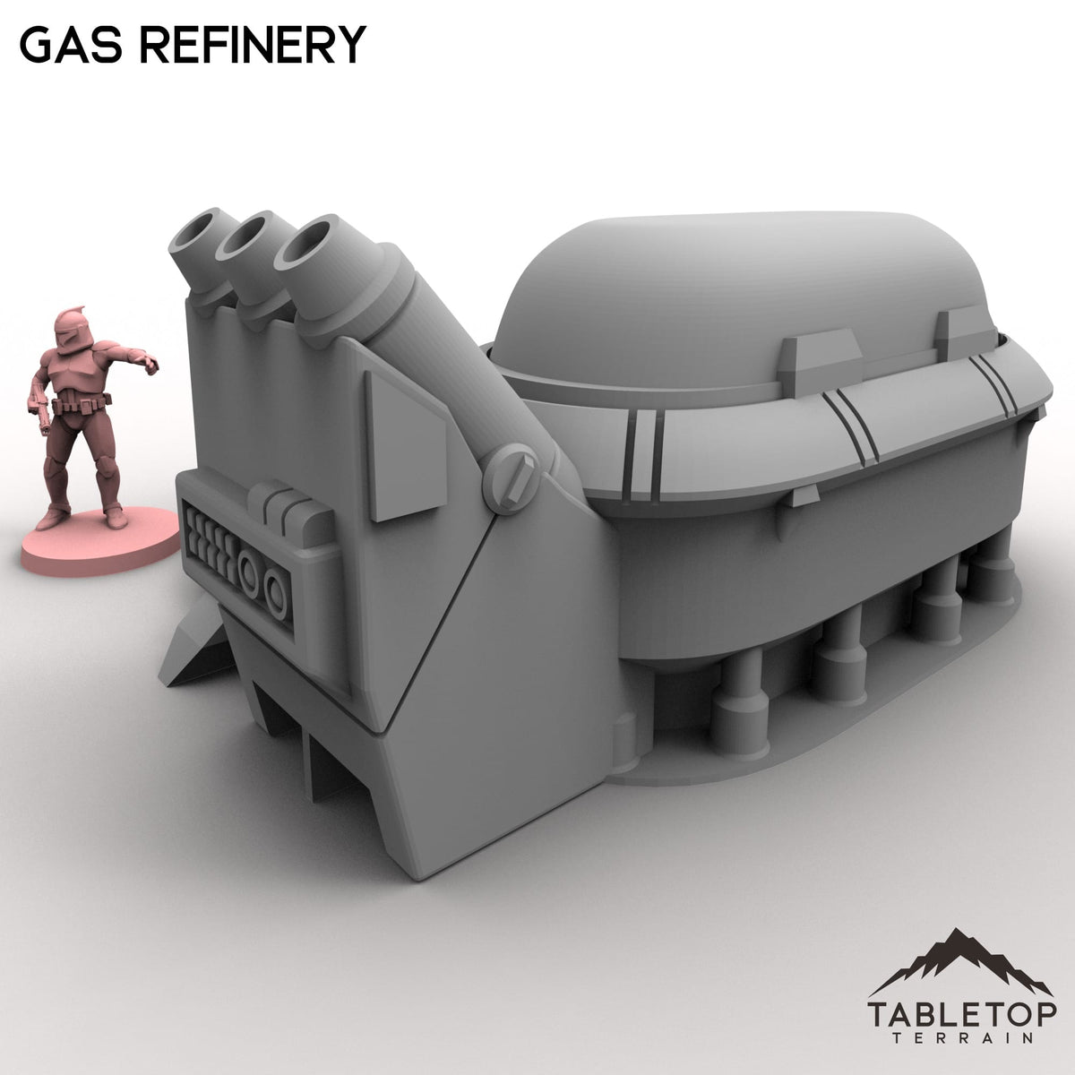Tabletop Terrain Building Gas Refinery