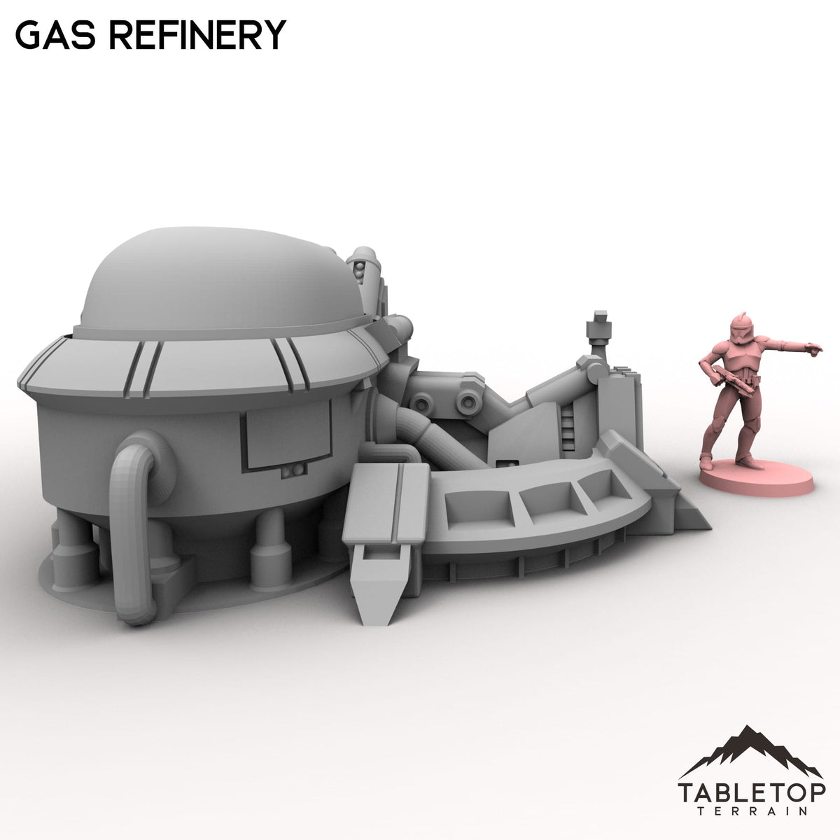 Tabletop Terrain Building Gas Refinery