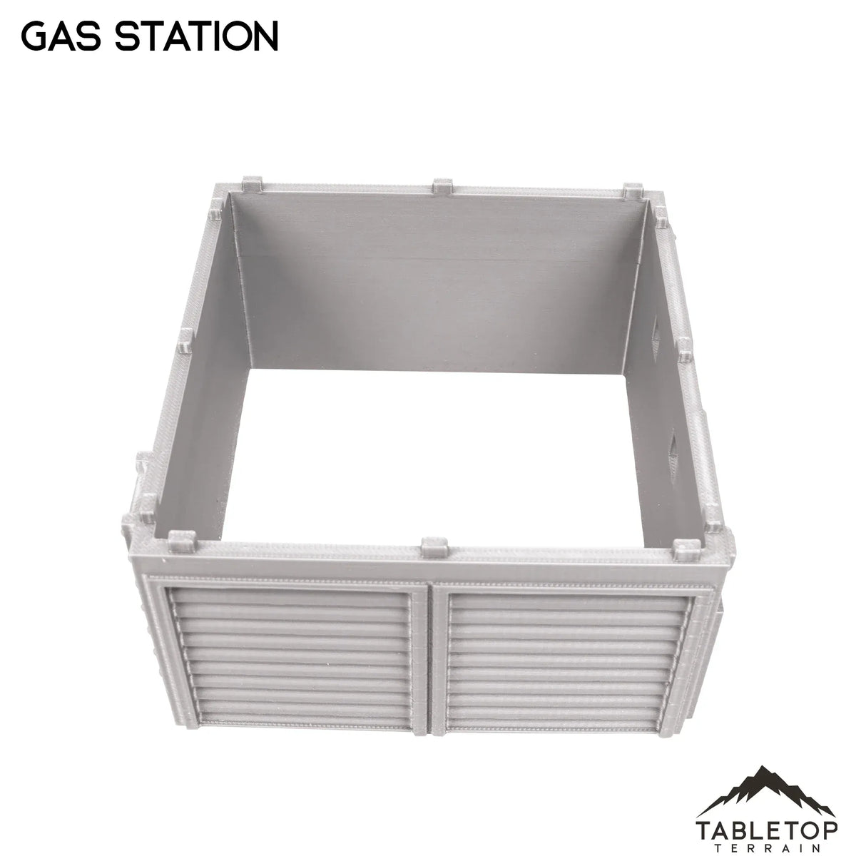 Tabletop Terrain Building Gas Station