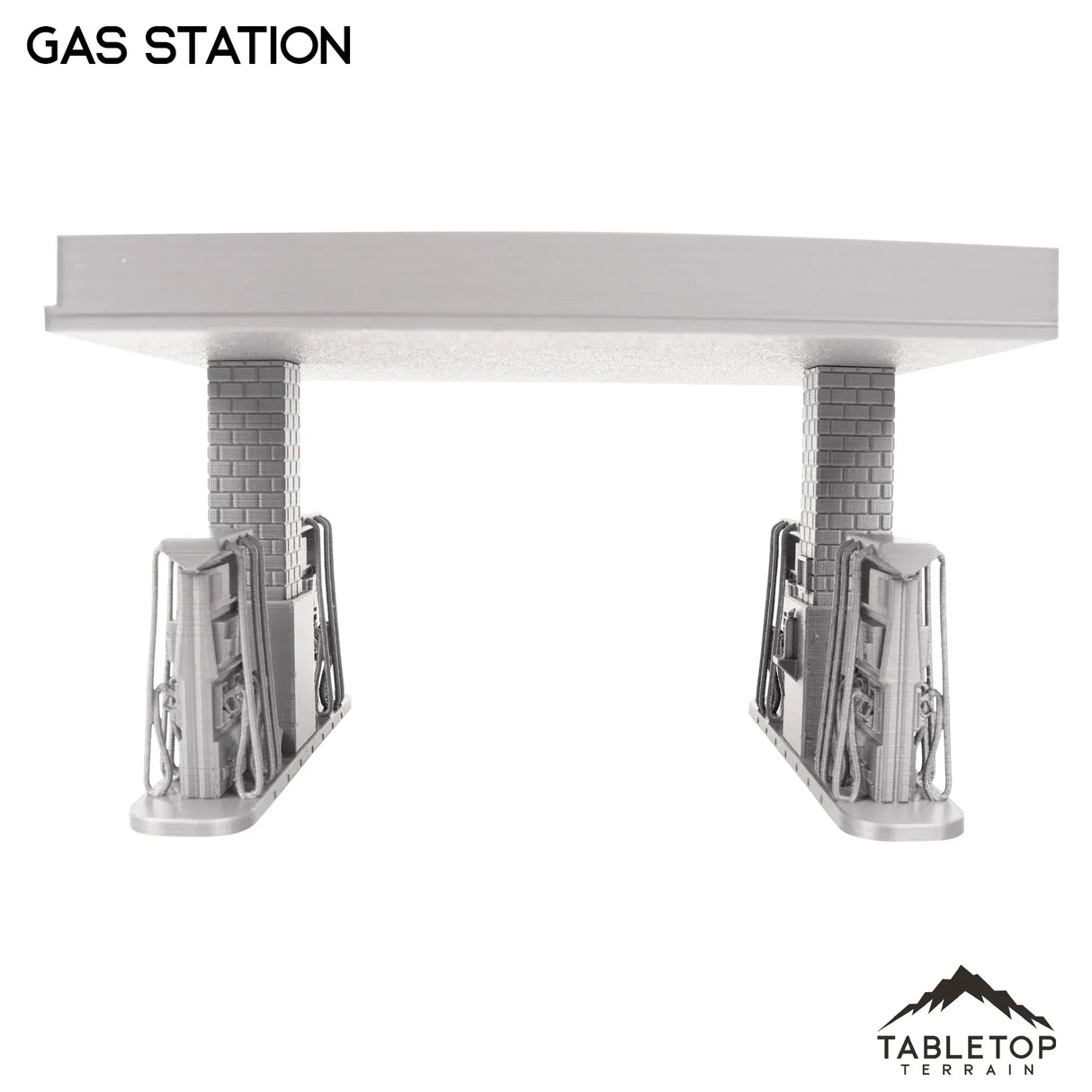 Tabletop Terrain Building Gas Station