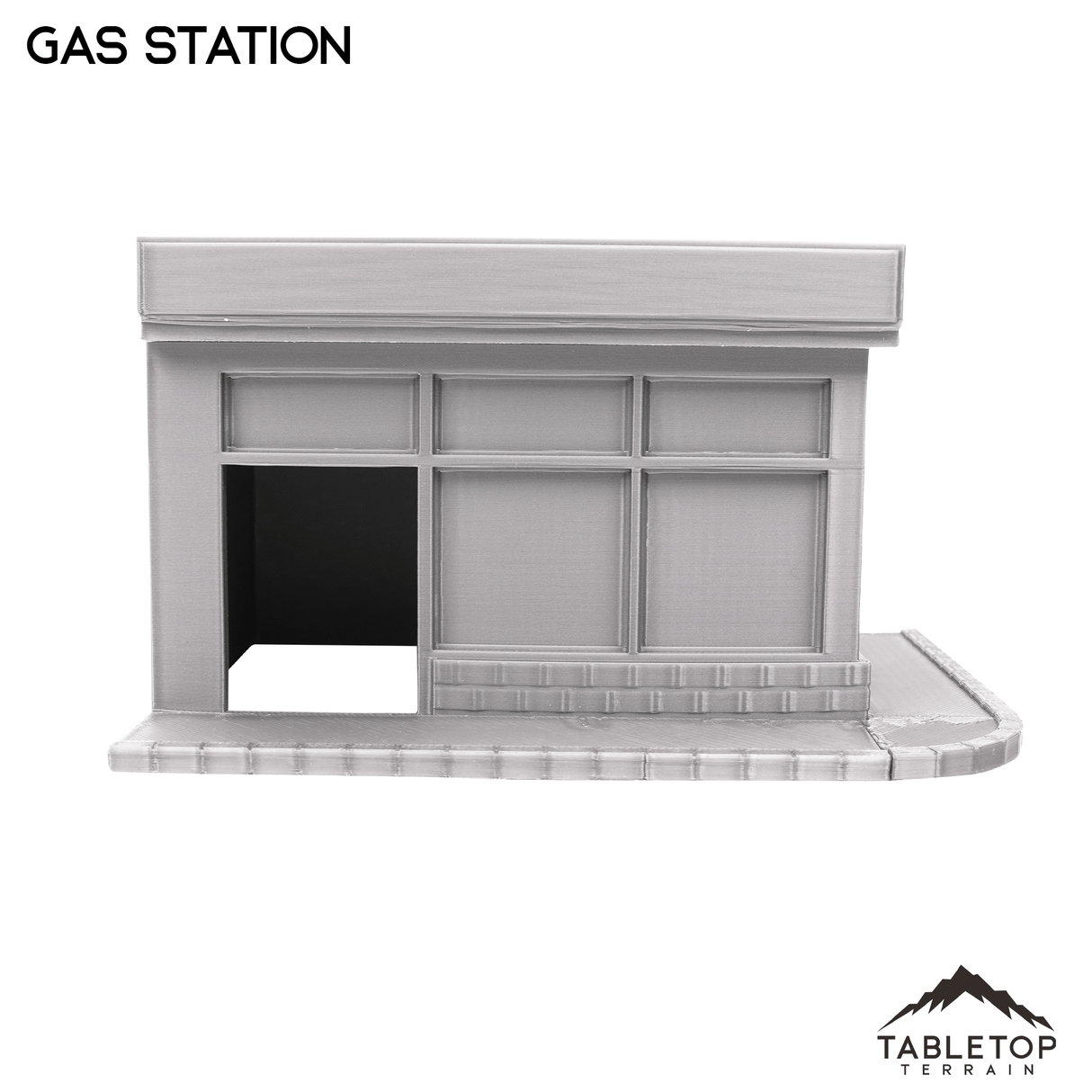 Tabletop Terrain Building Gas Station - Marvel Crisis Protocol Building