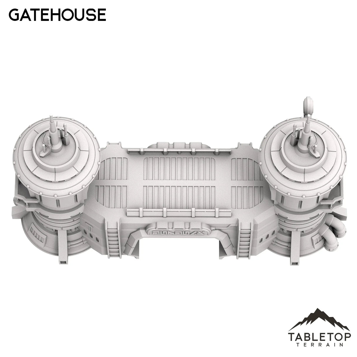 Tabletop Terrain Building Gatehouse - Futuristic City