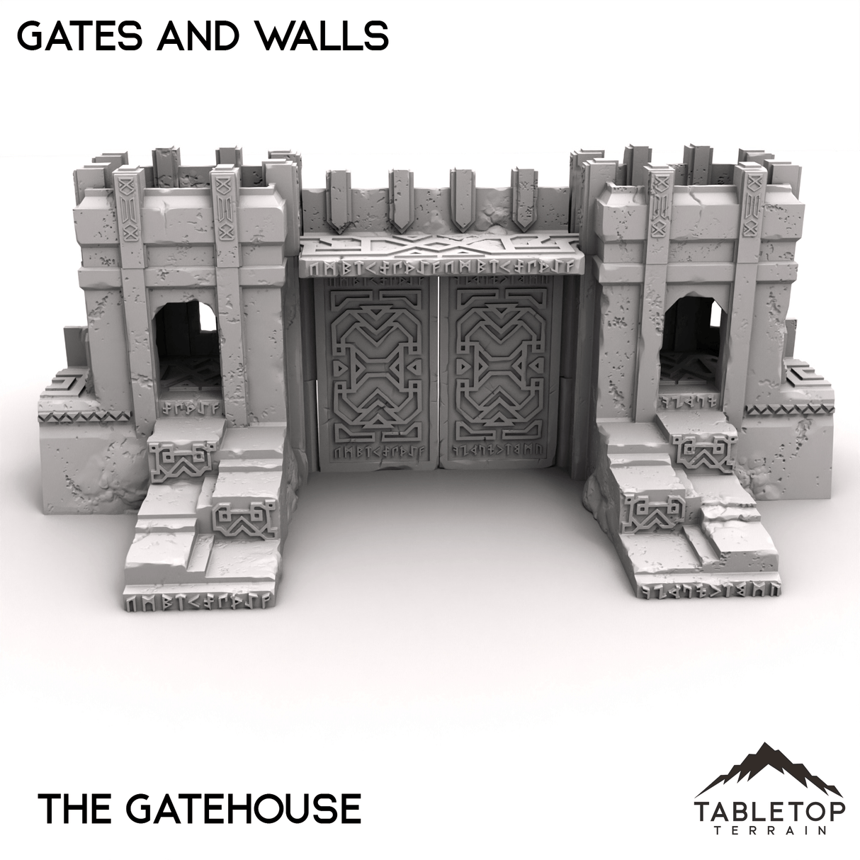 Tabletop Terrain Building Gates and Walls - Kingdom of Durak Deep