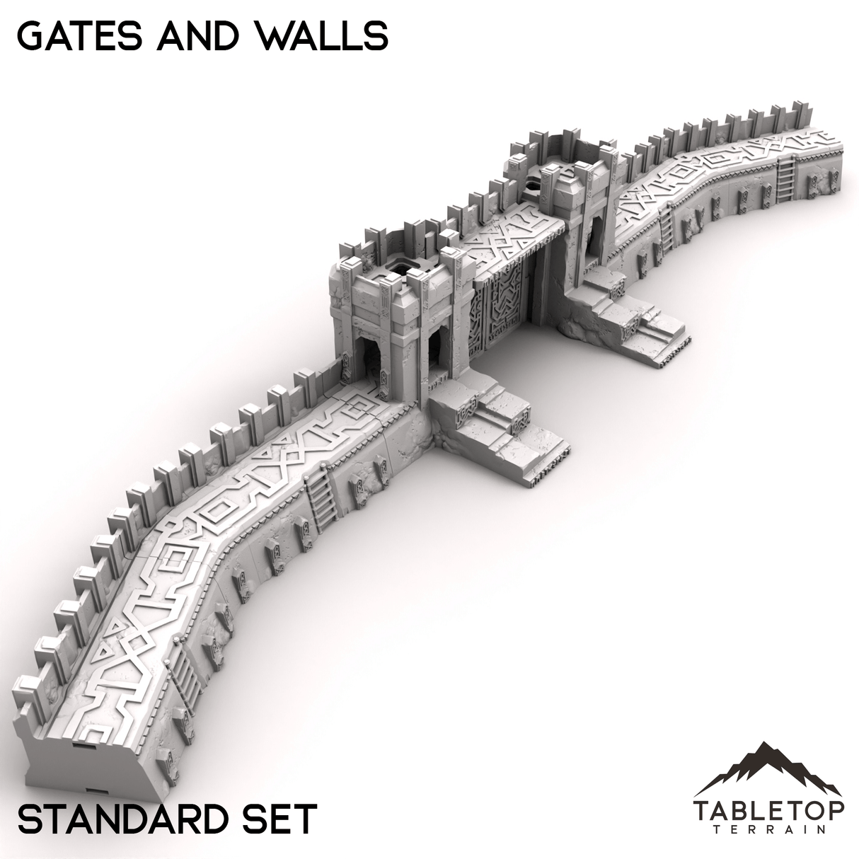 Tabletop Terrain Building Gates and Walls - Kingdom of Durak Deep