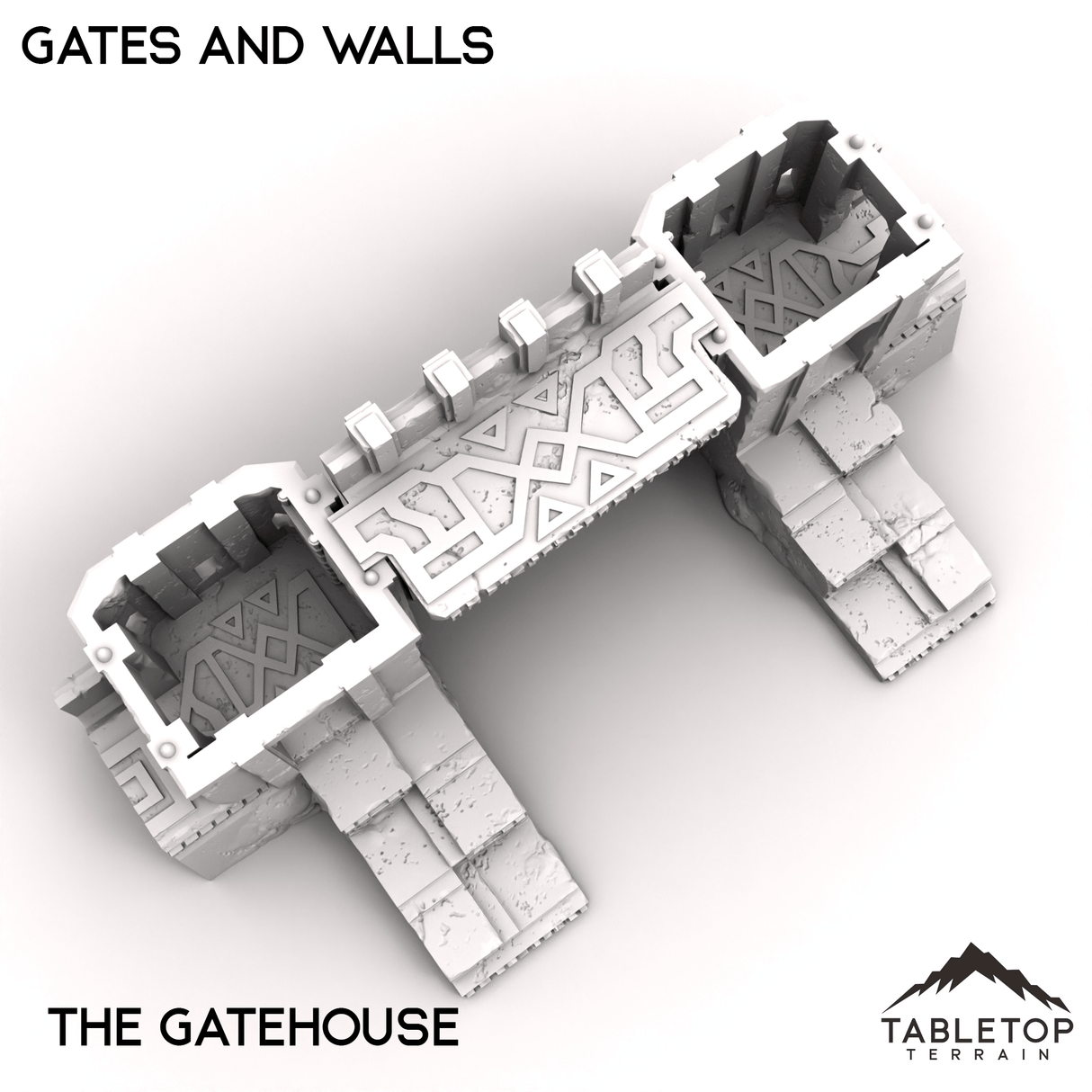 Tabletop Terrain Building Gates and Walls - Kingdom of Durak Deep
