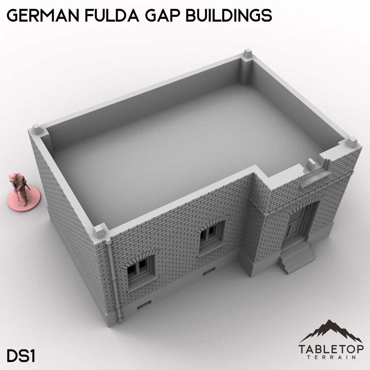 Tabletop Terrain Building German Fulda Gap Buildings