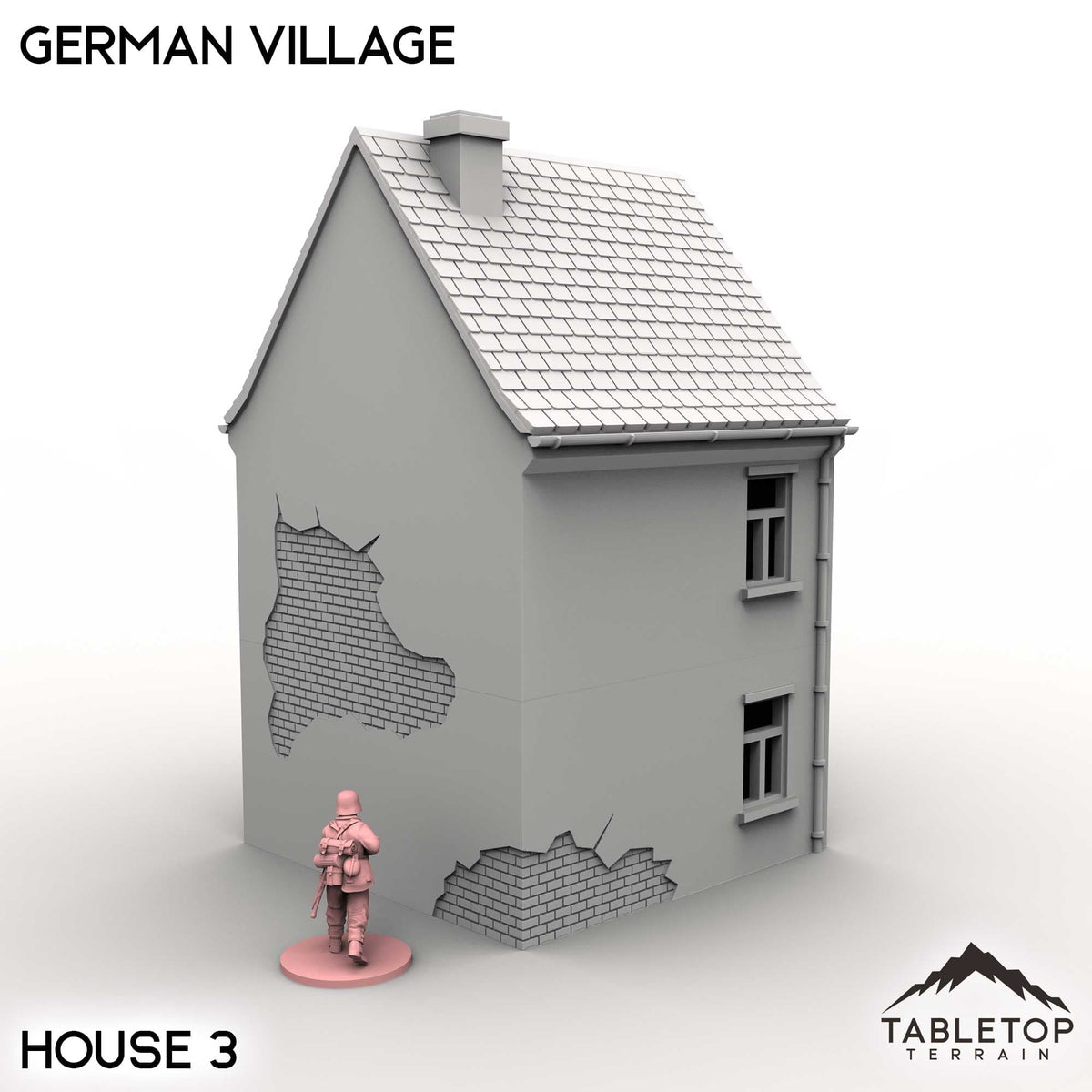 Tabletop Terrain Building German Village