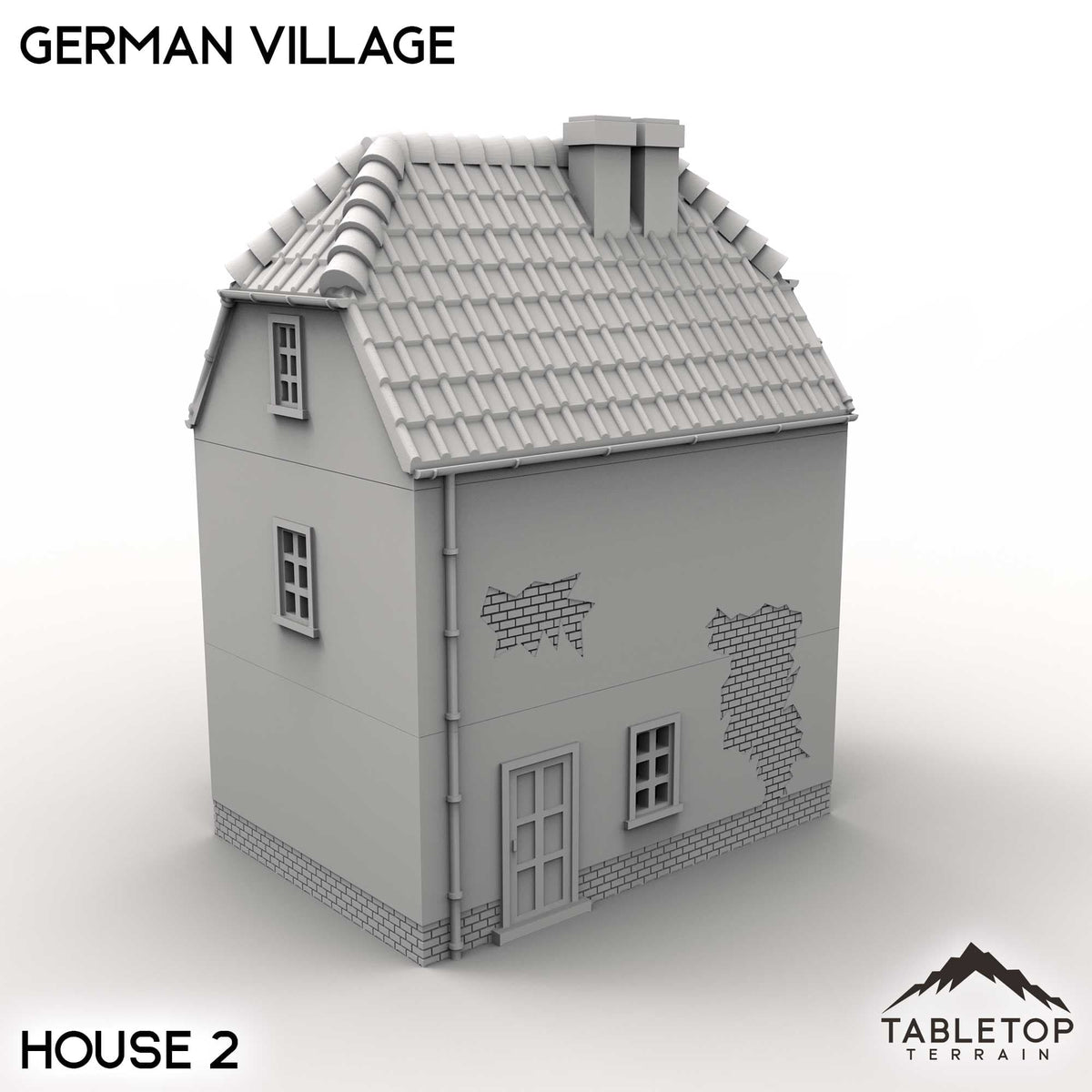 Tabletop Terrain Building German Village