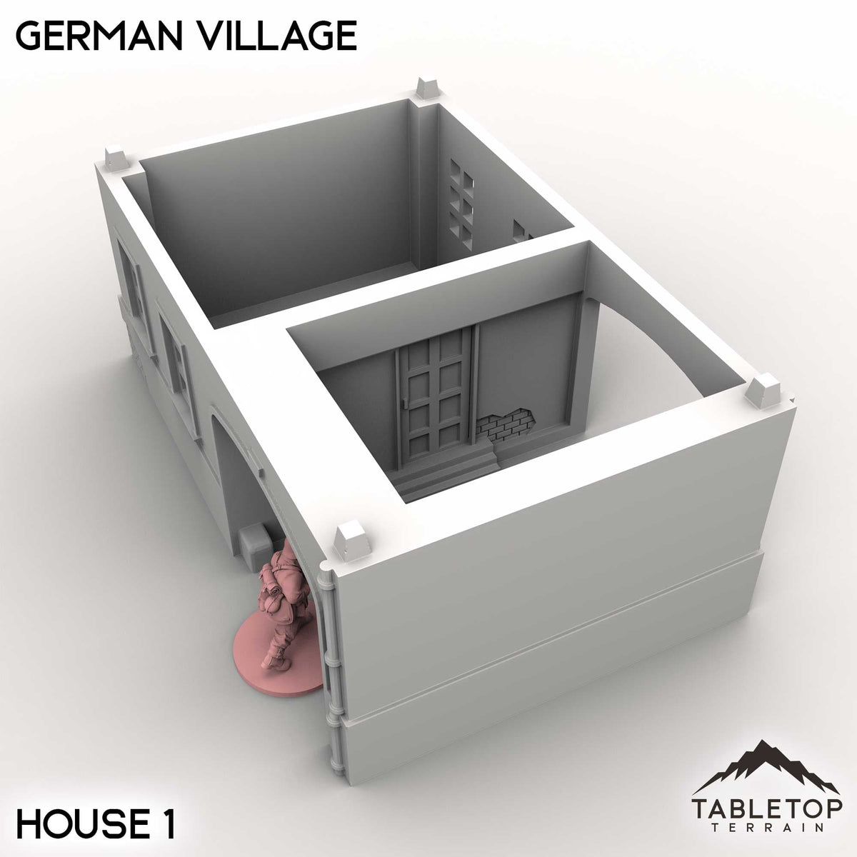 Tabletop Terrain Building German Village