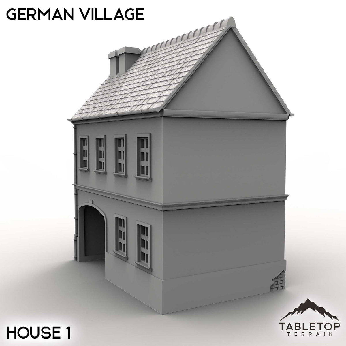 Tabletop Terrain Building German Village