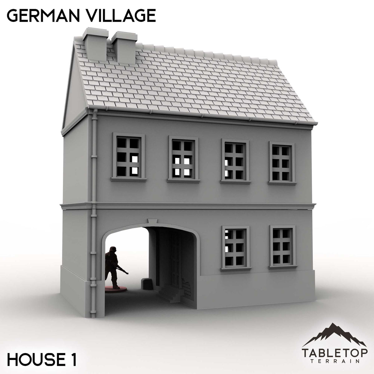 Tabletop Terrain Building German Village