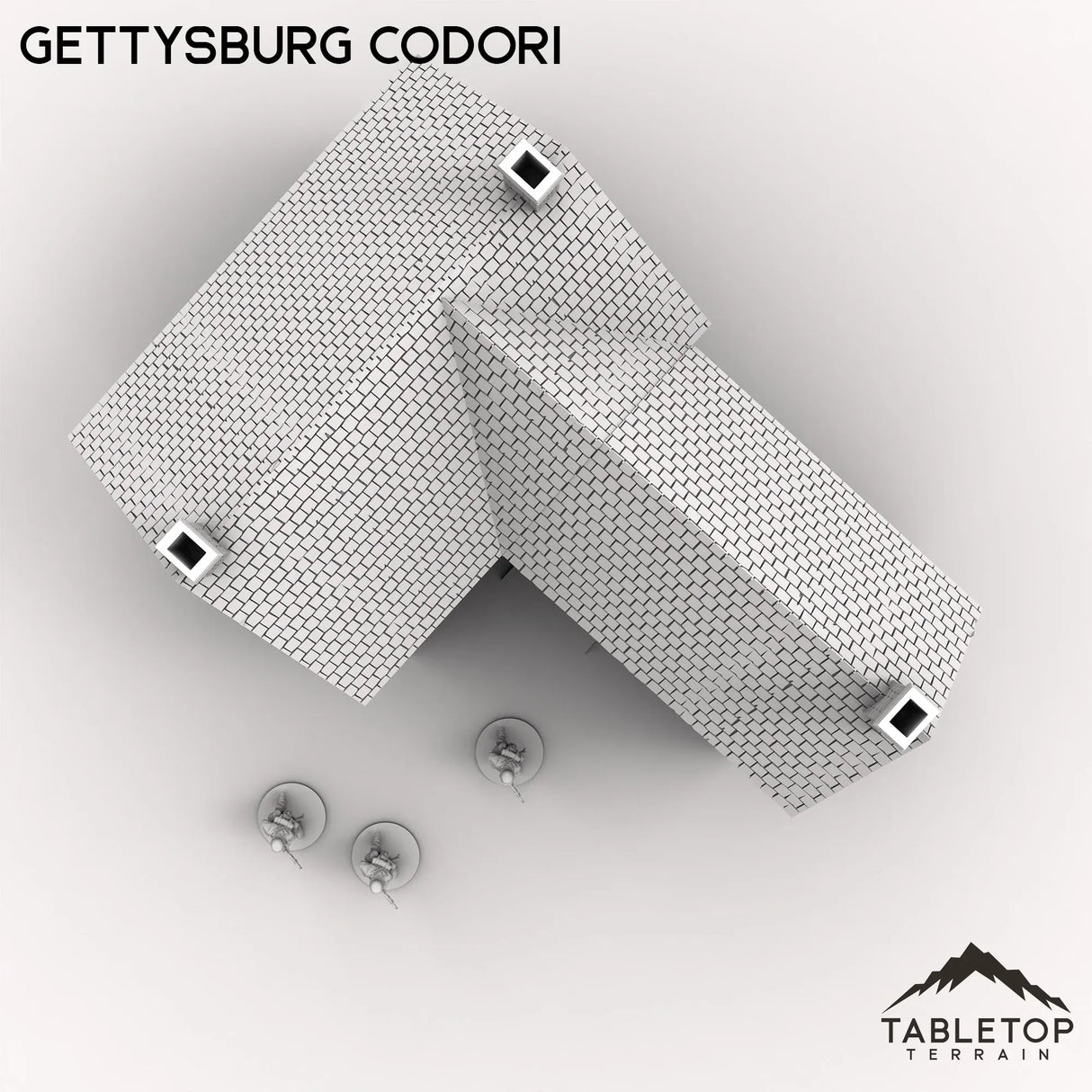 Tabletop Terrain Building Gettysburg Codori