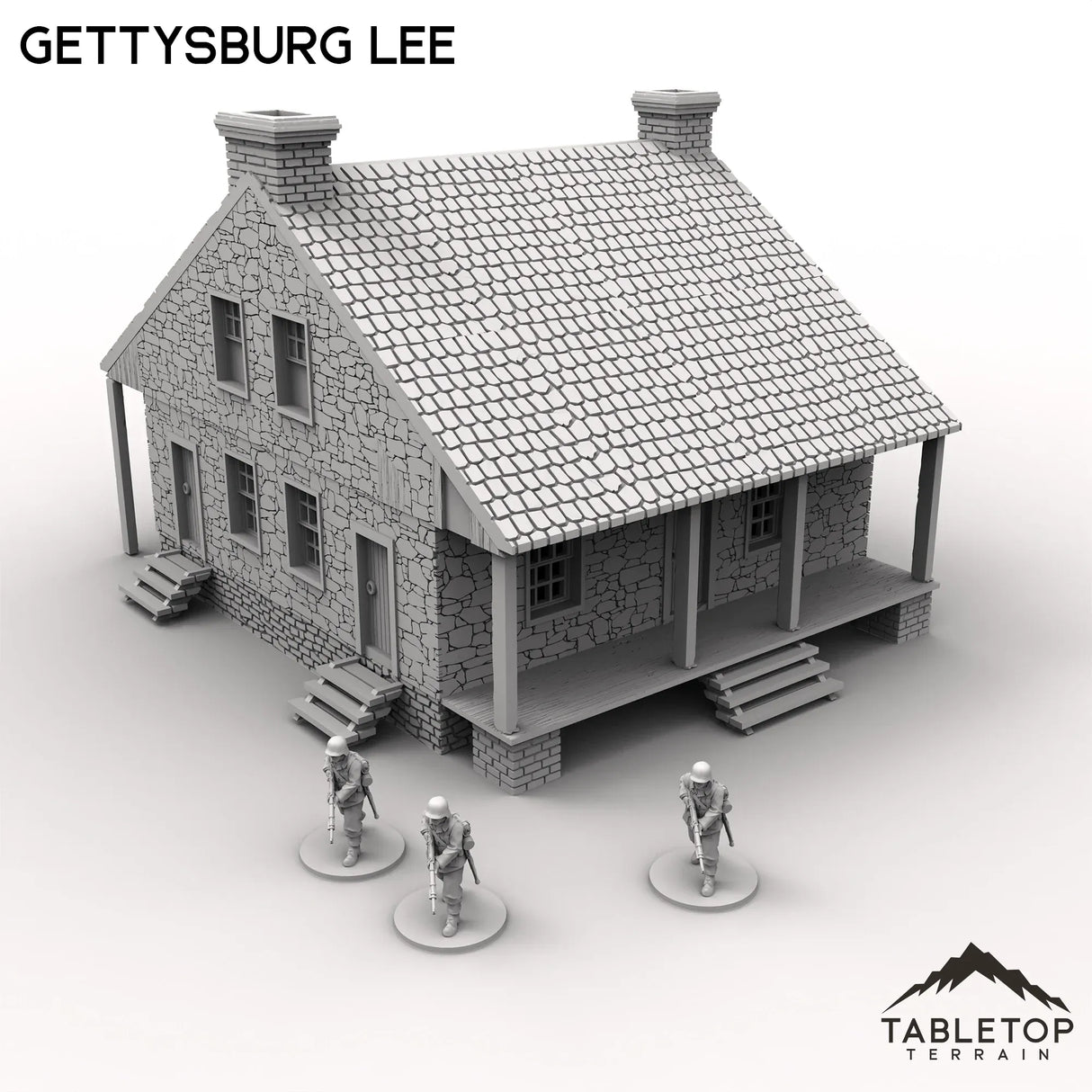 Tabletop Terrain Building Gettysburg Lee