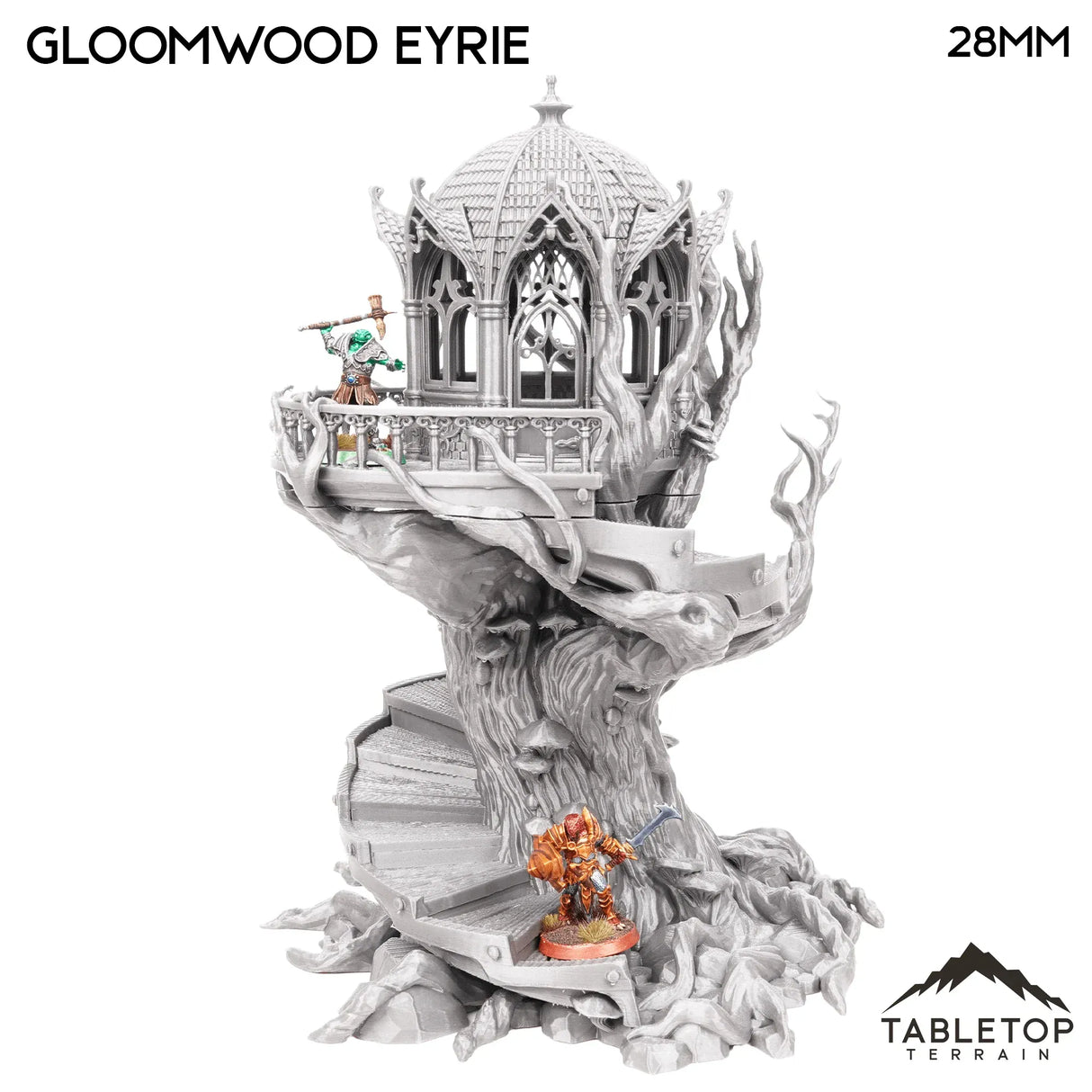 Tabletop Terrain Building Gloomwood Eyrie - Elven Building