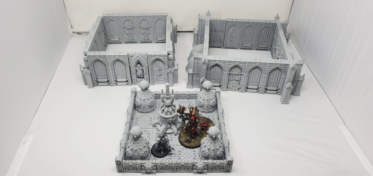 Tabletop Terrain Building Gothic Factory - Openlock