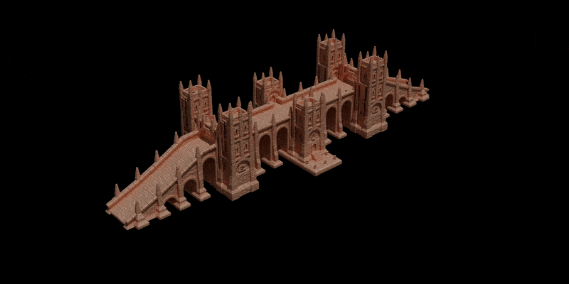 Tabletop Terrain Building Grand Imperial Bridge