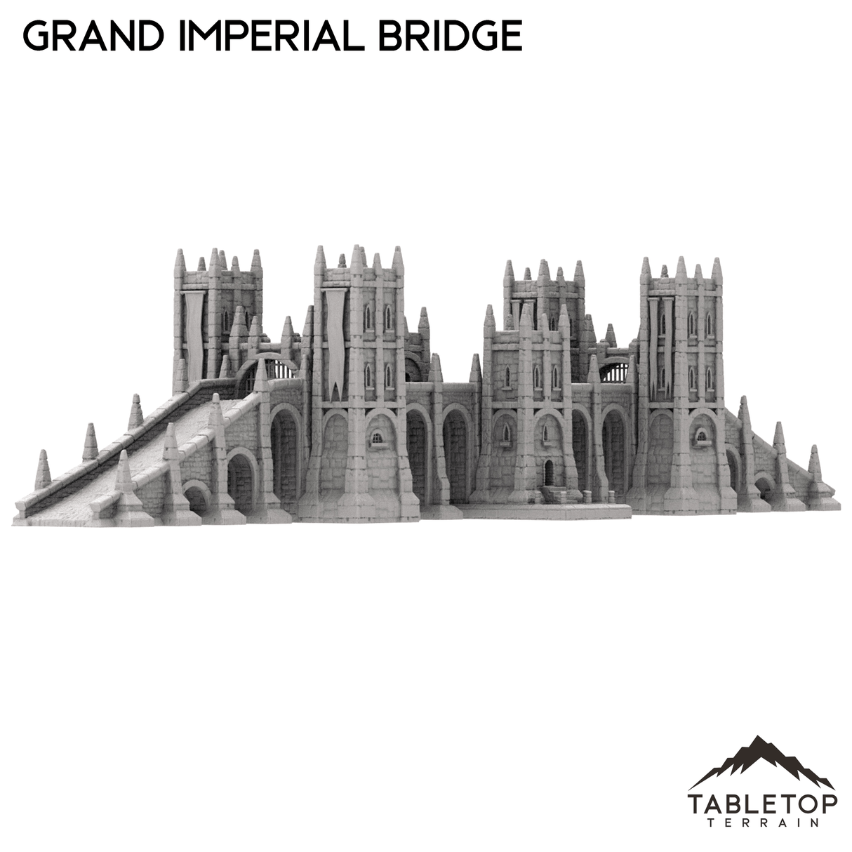 Tabletop Terrain Building Grand Imperial Bridge