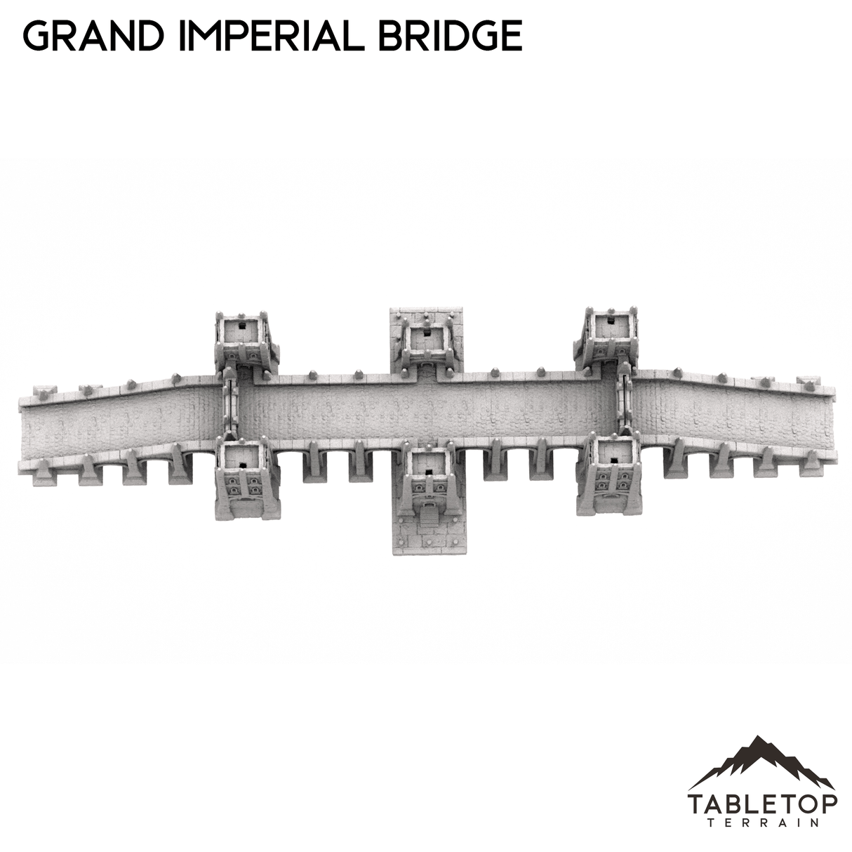 Tabletop Terrain Building Grand Imperial Bridge