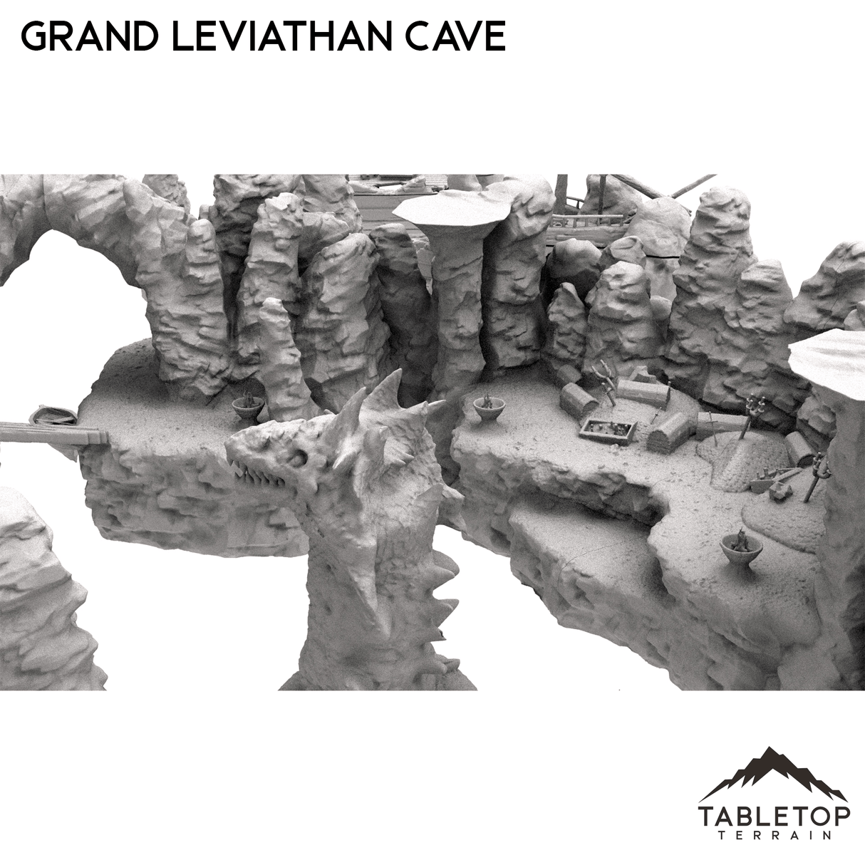 Tabletop Terrain Building Grand Leviathan Cave