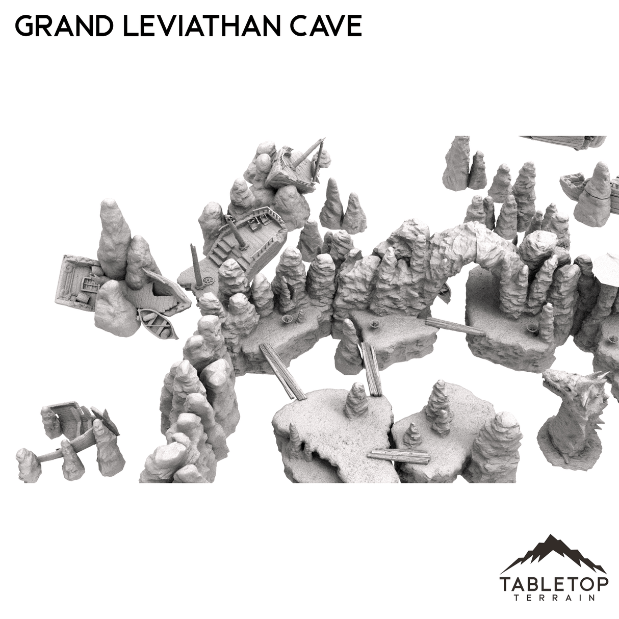 Tabletop Terrain Building Grand Leviathan Cave