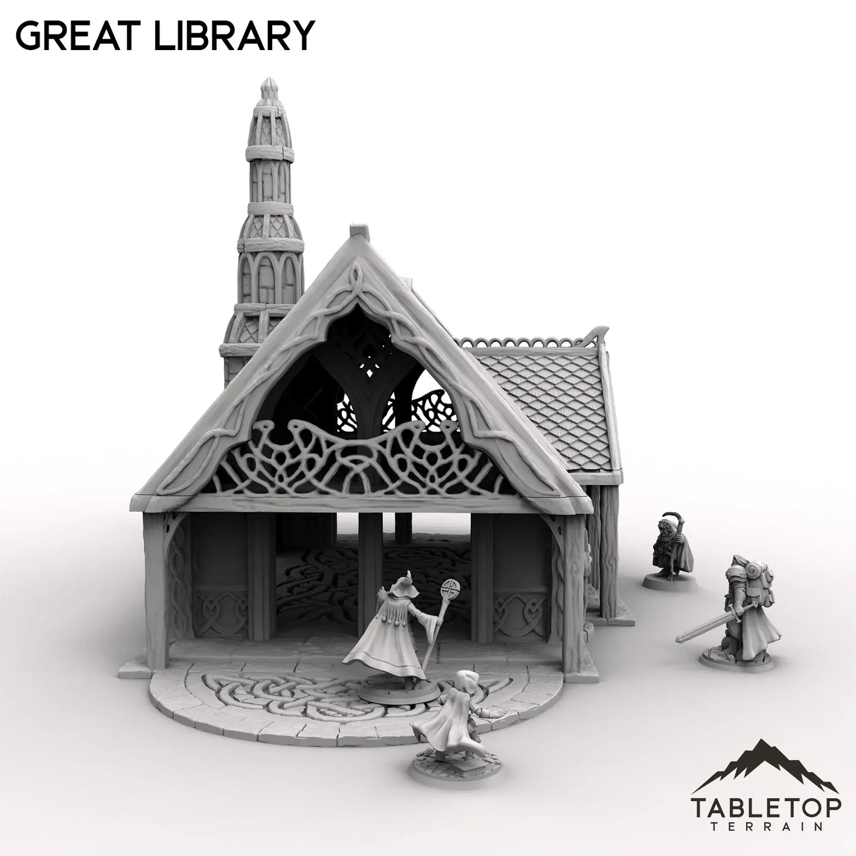 Tabletop Terrain Building Great Library - Kingdom of Noldareth