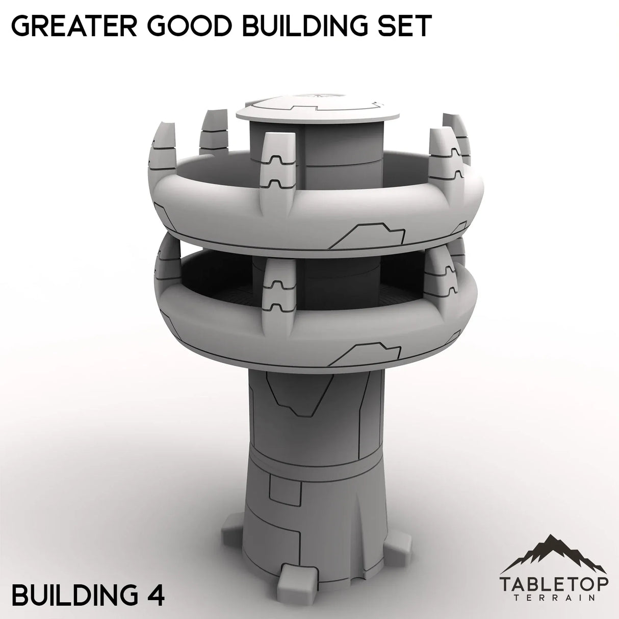 Tabletop Terrain Building Greater Good Building Set