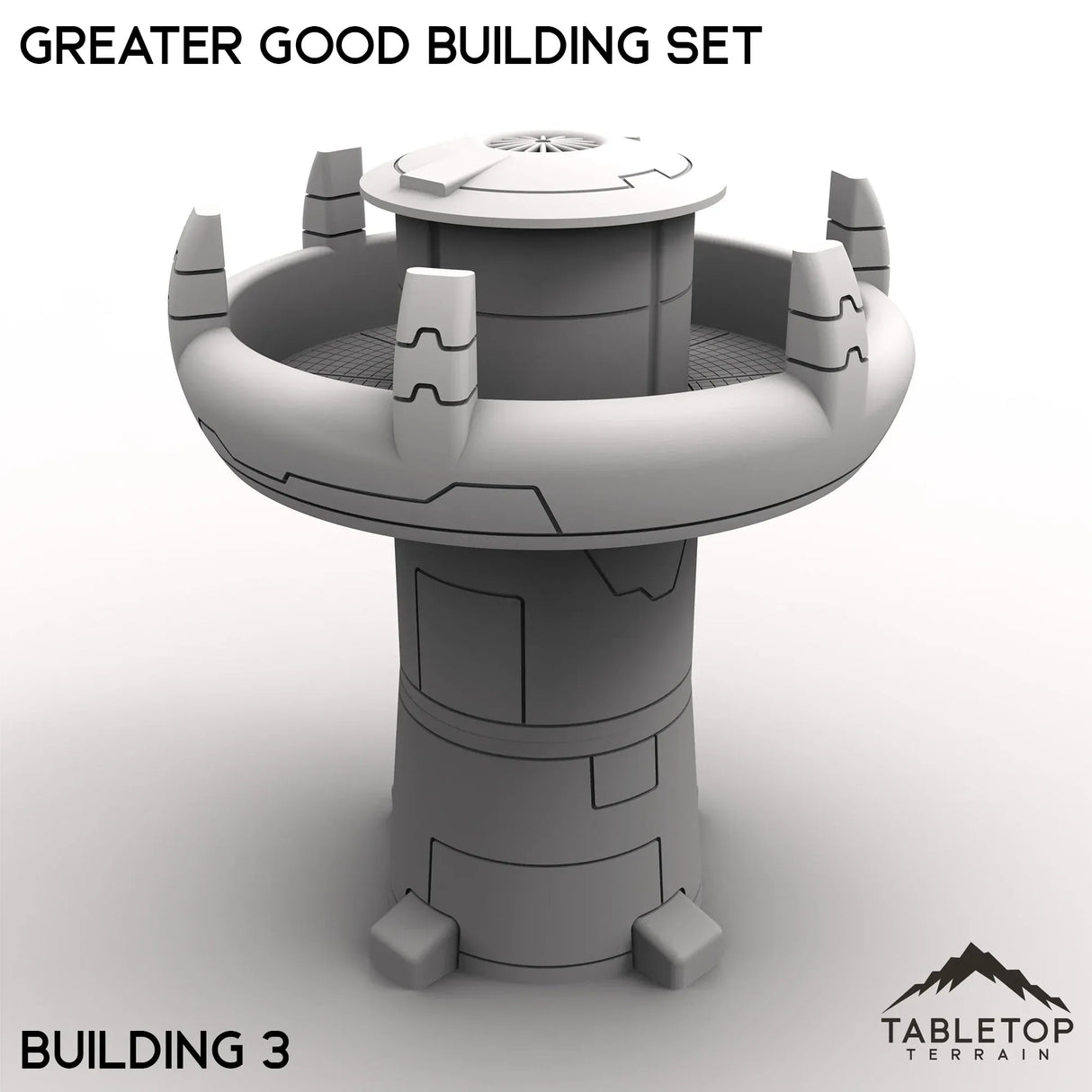 Tabletop Terrain Building Greater Good Building Set