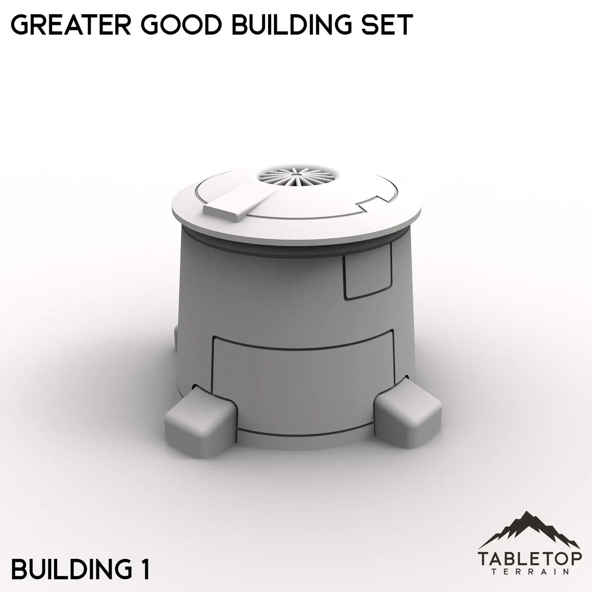 Tabletop Terrain Building Greater Good Building Set