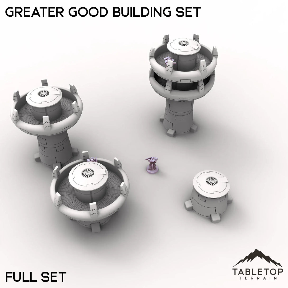 Tabletop Terrain Building Greater Good Building Set