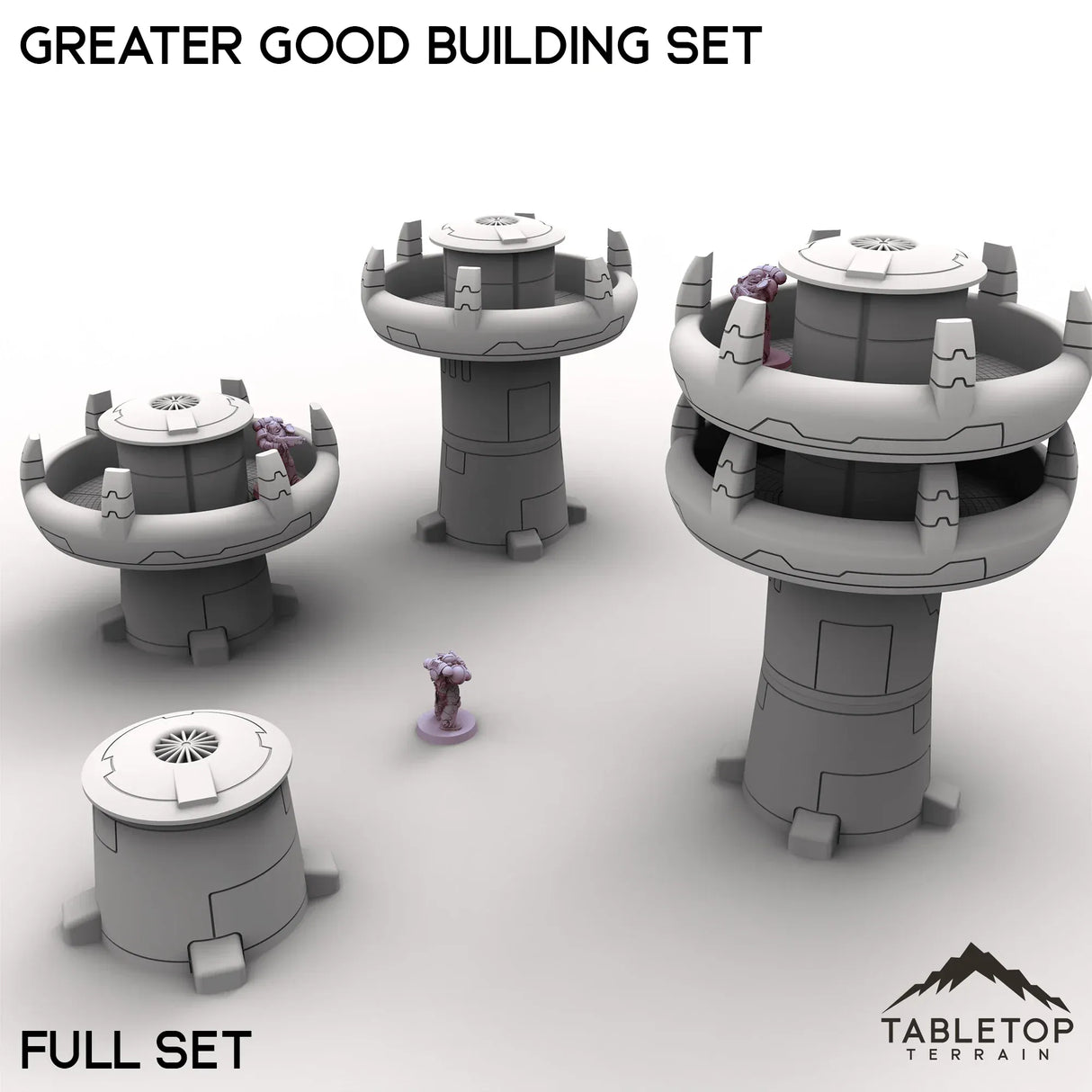 Tabletop Terrain Building Greater Good Building Set