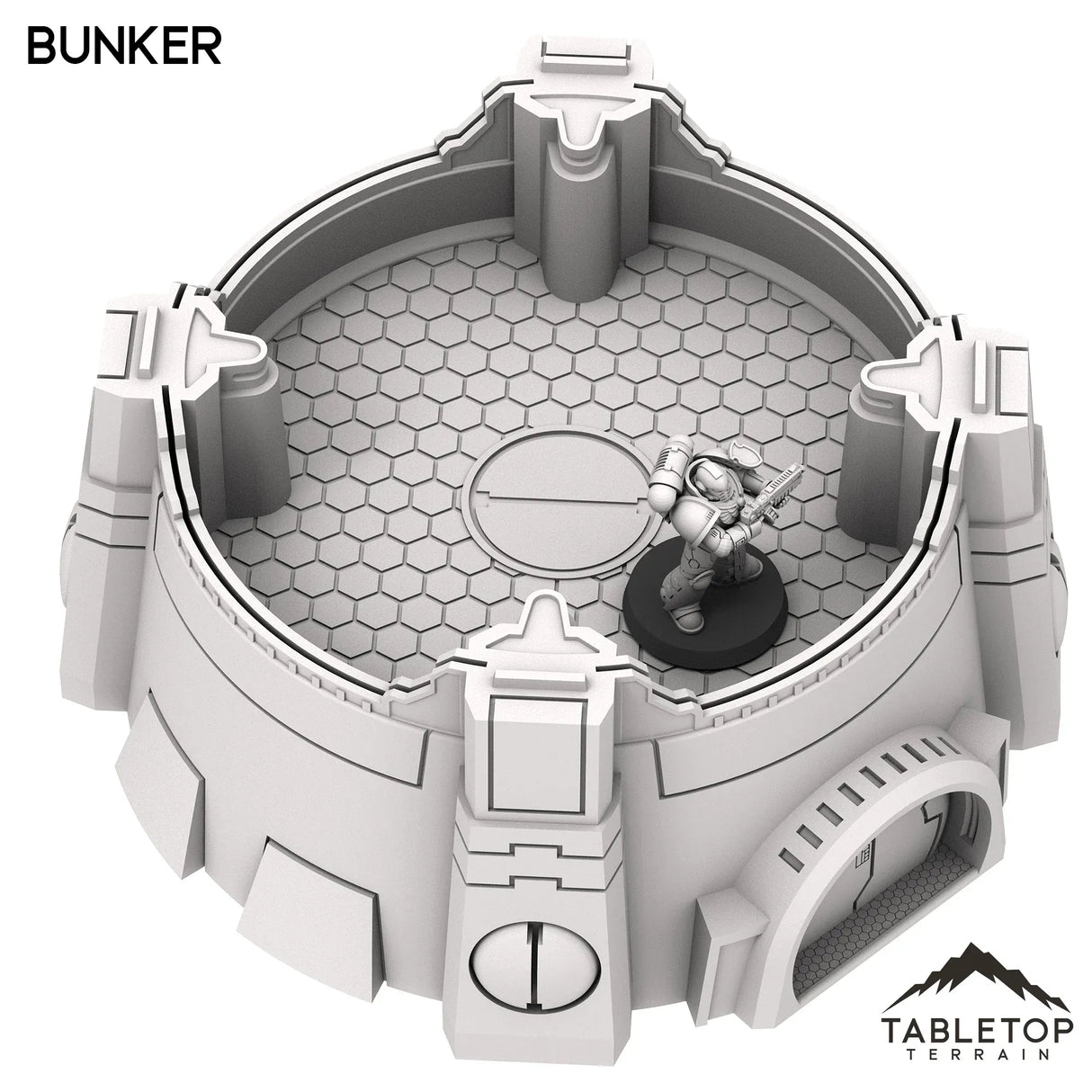 Tabletop Terrain Building Greater Good Bunker