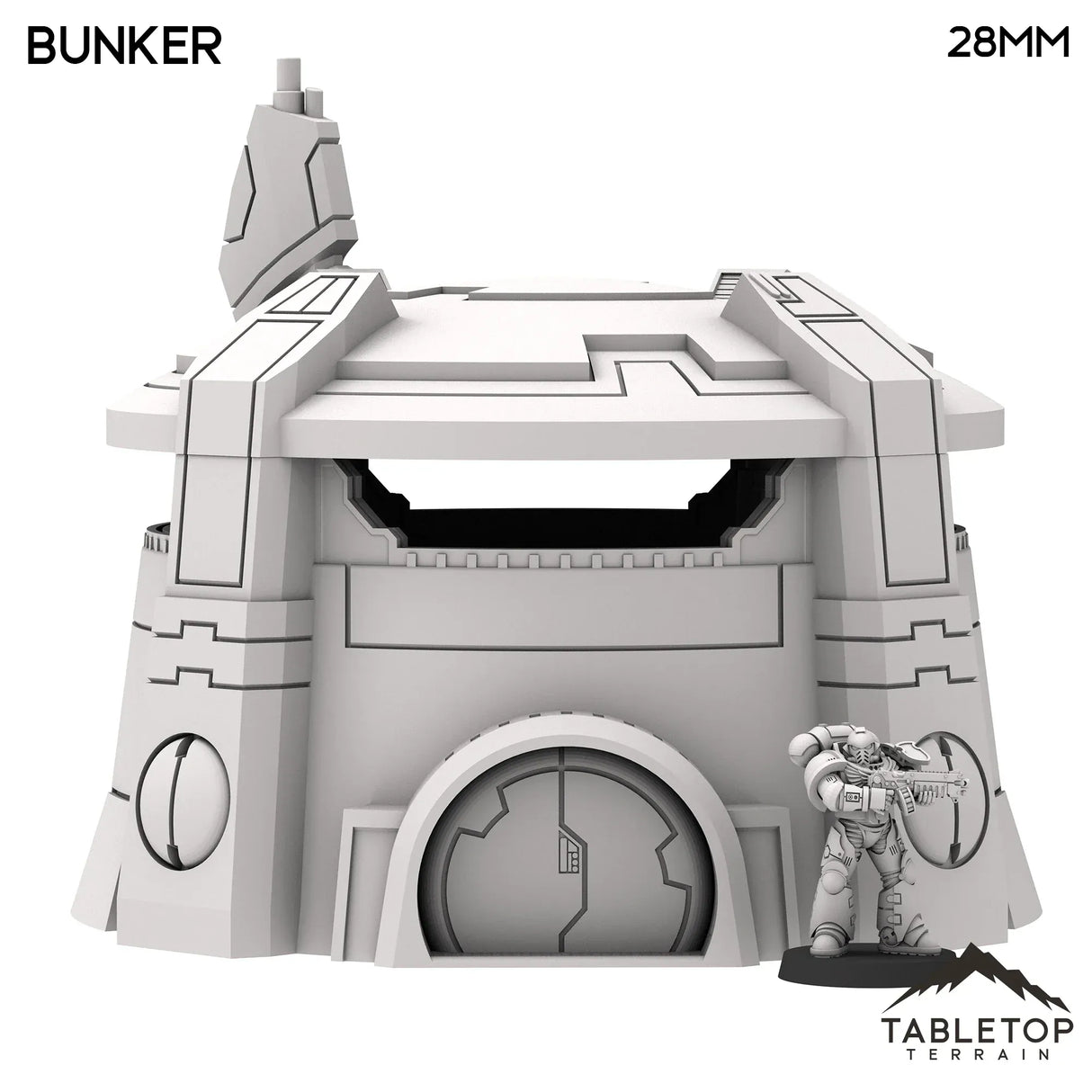 Tabletop Terrain Building Greater Good Bunker