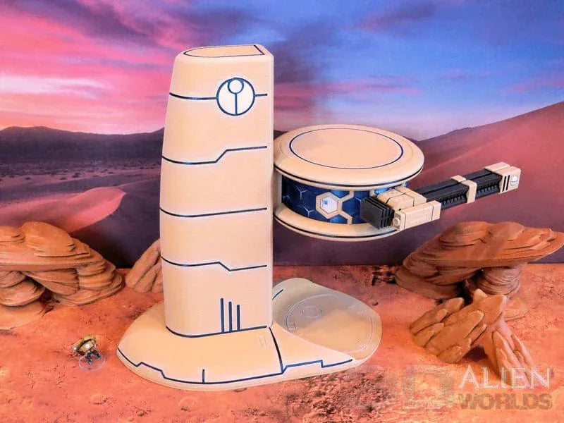 Tabletop Terrain Building Greater Good Gun Tower