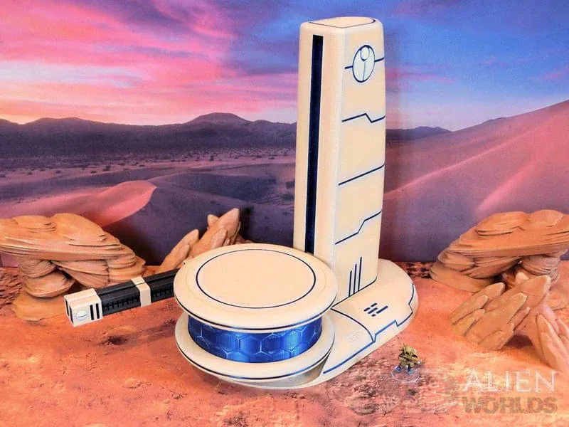 Tabletop Terrain Building Greater Good Gun Tower