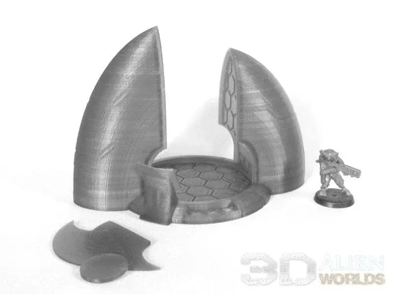 Tabletop Terrain Building Greater Good Teleporter