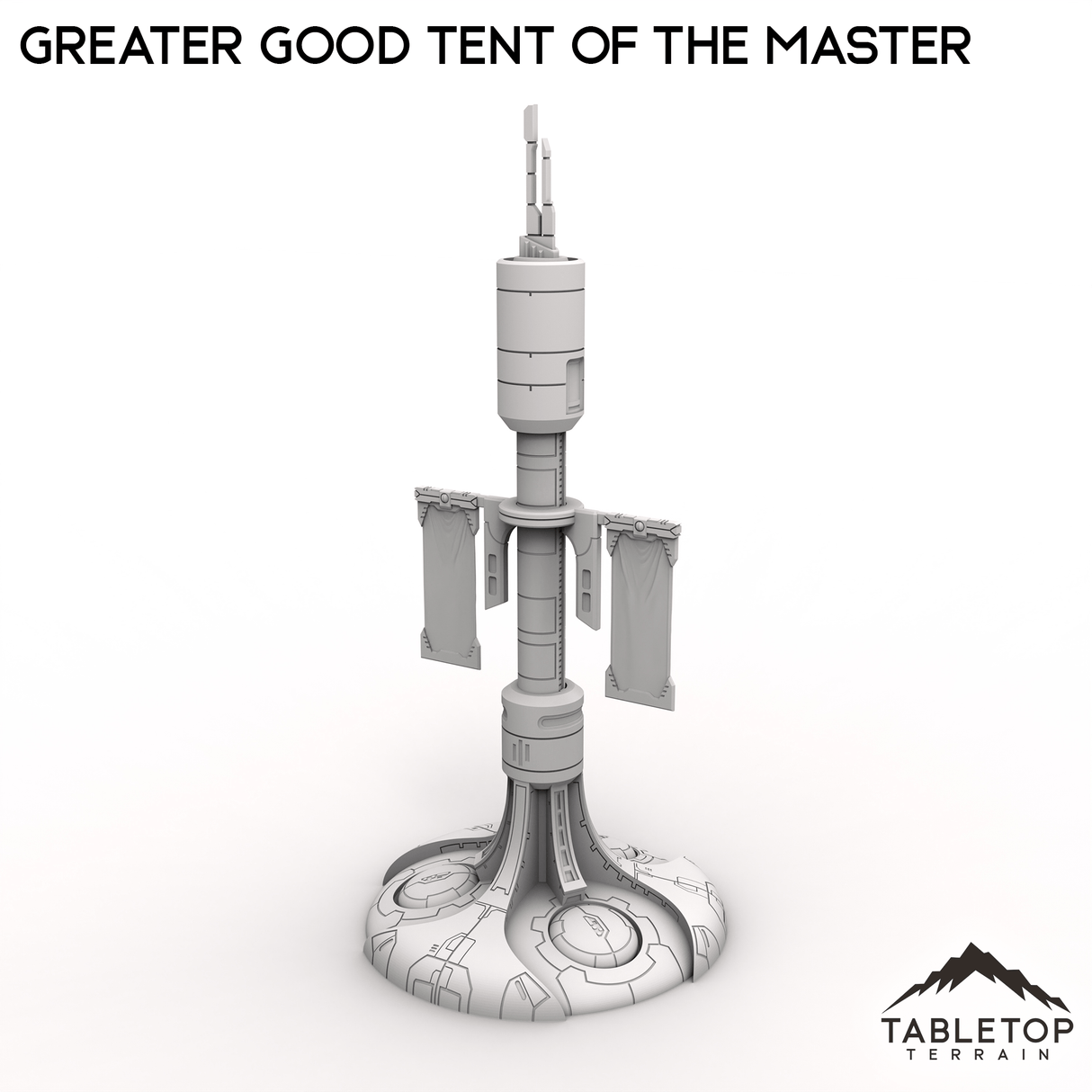 Tabletop Terrain Building Greater Good Tent of the Master