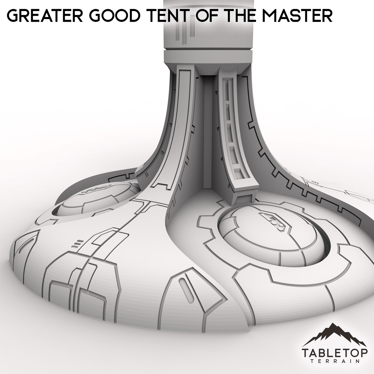 Tabletop Terrain Building Greater Good Tent of the Master