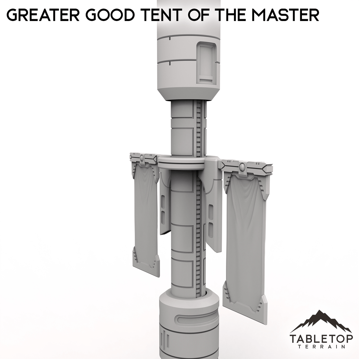 Tabletop Terrain Building Greater Good Tent of the Master