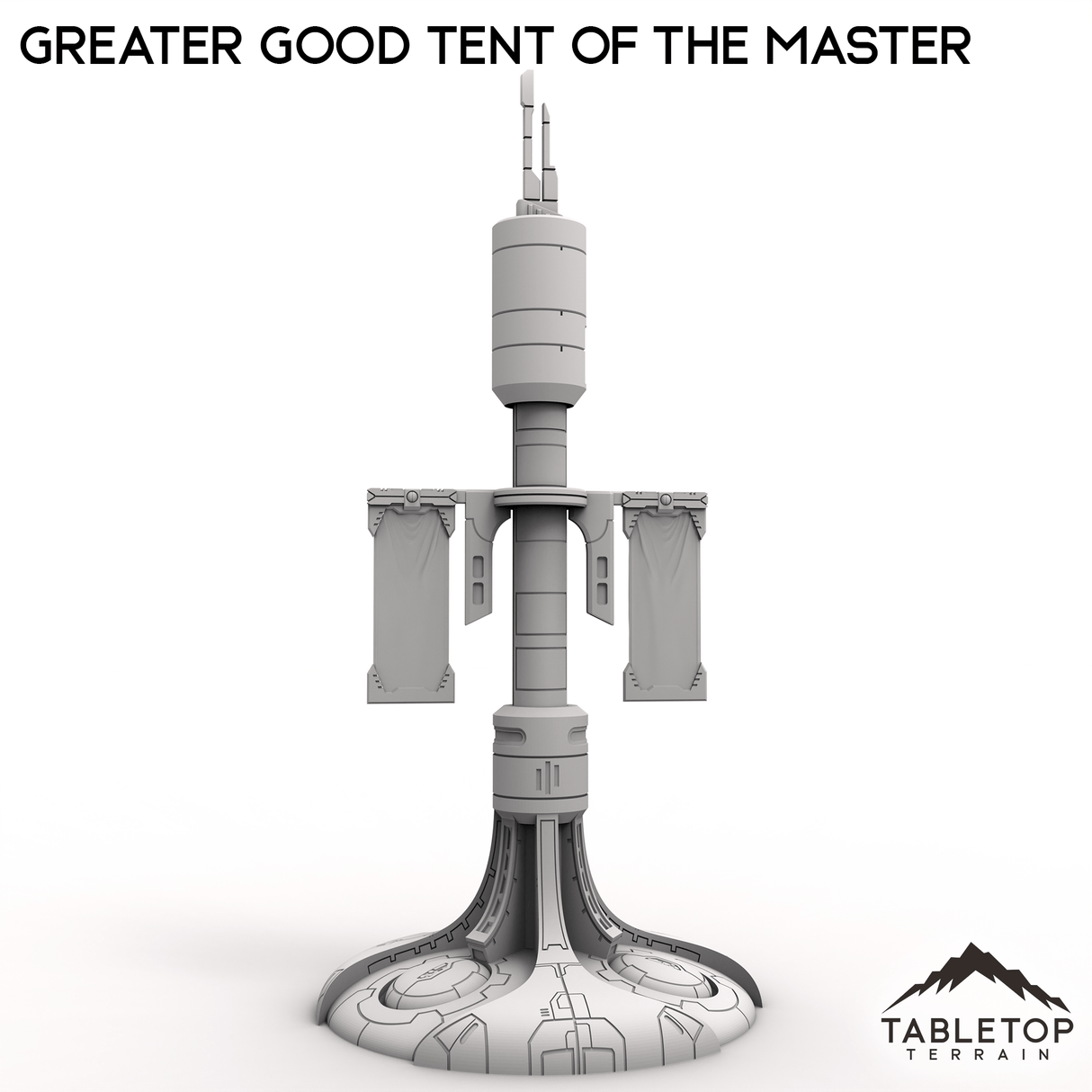 Tabletop Terrain Building Greater Good Tent of the Master