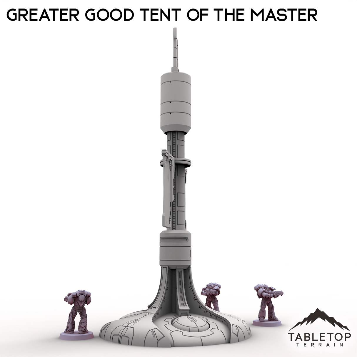 Tabletop Terrain Building Greater Good Tent of the Master
