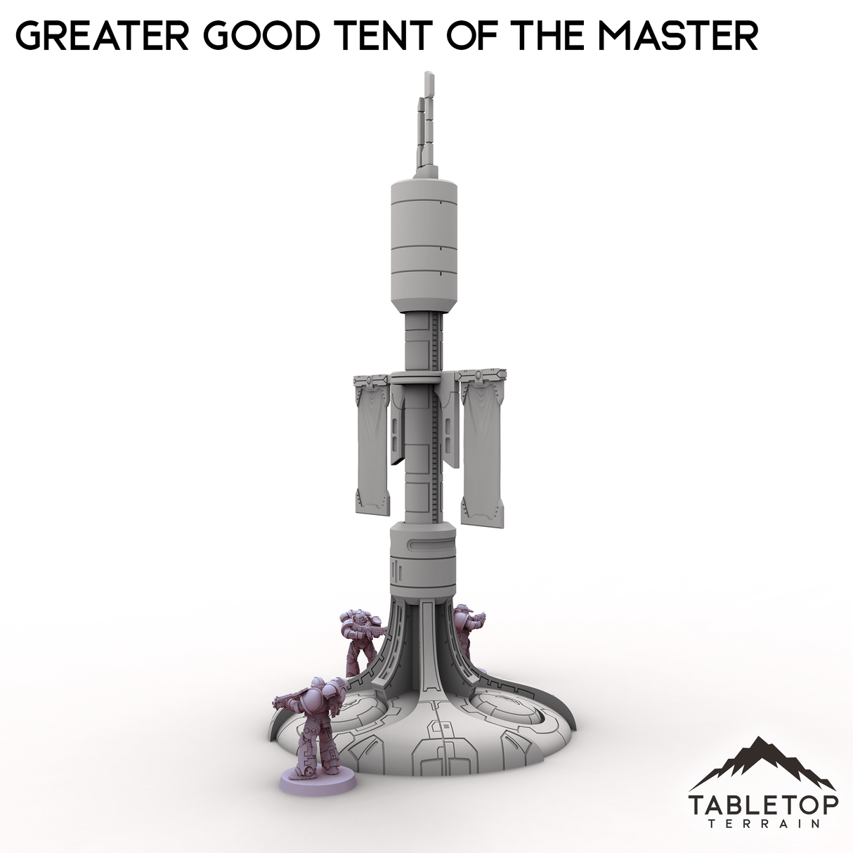 Tabletop Terrain Building Greater Good Tent of the Master