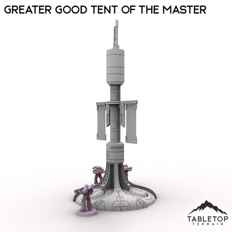 Tabletop Terrain Building Greater Good Tent of the Master