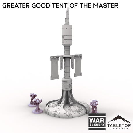 Tabletop Terrain Building Greater Good Tent of the Master