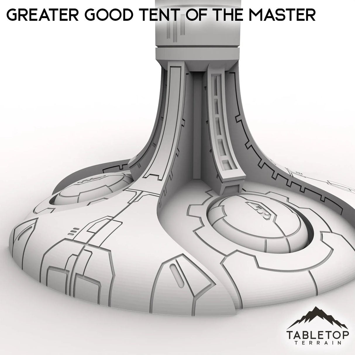 Tabletop Terrain Building Greater Good Tent of the Master
