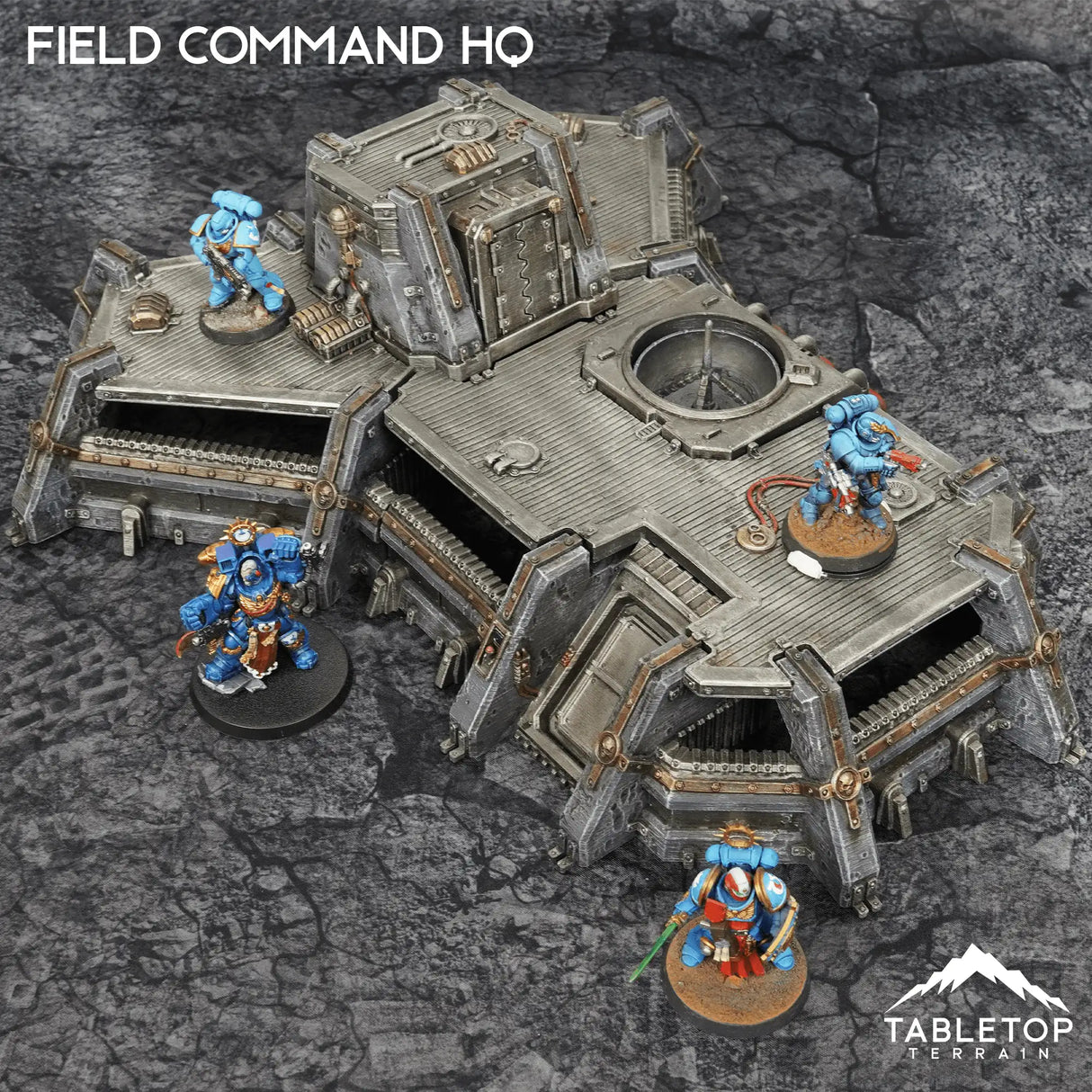 Tabletop Terrain Building Grimdark Field Command HQ