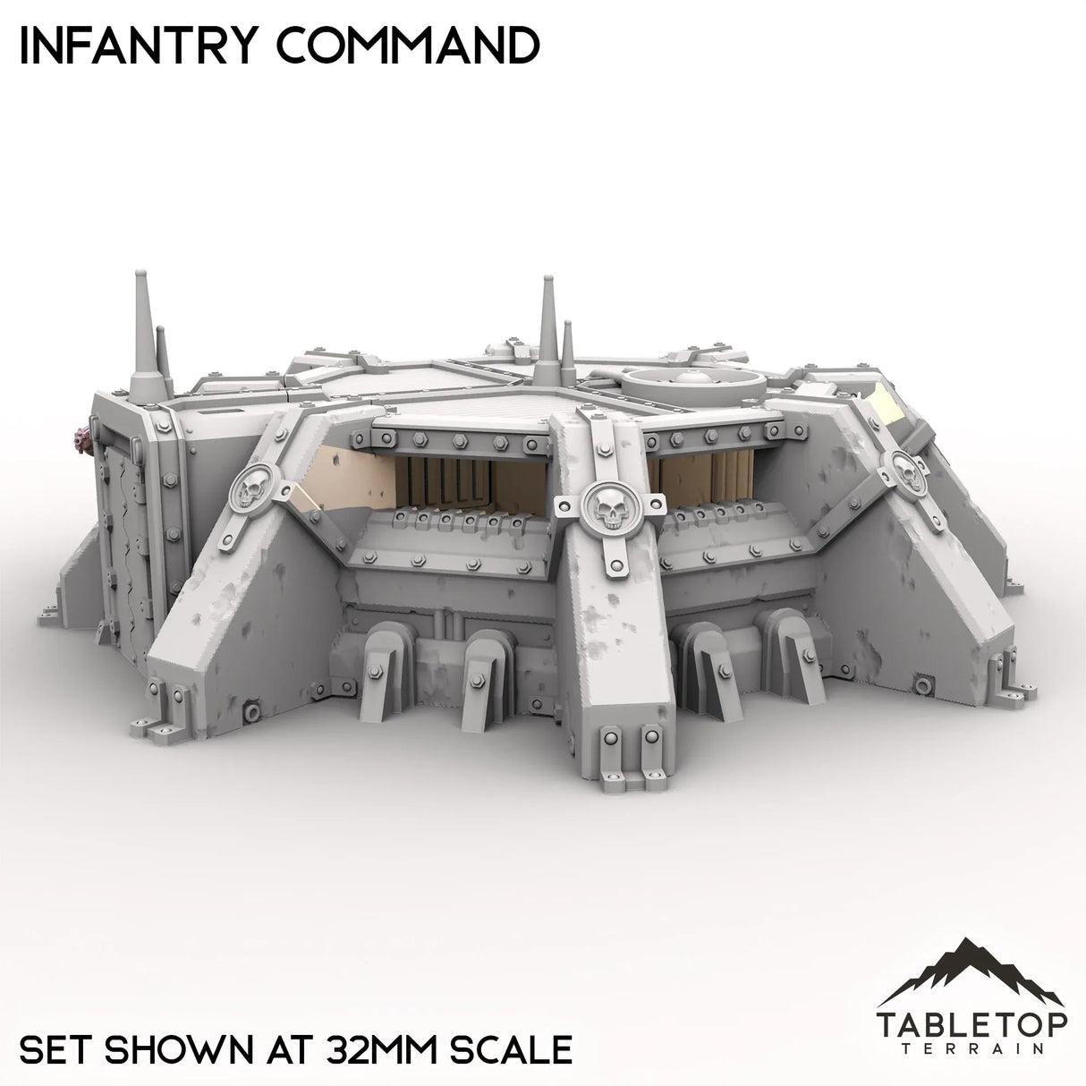 Tabletop Terrain Building Grimdark Infantry Command