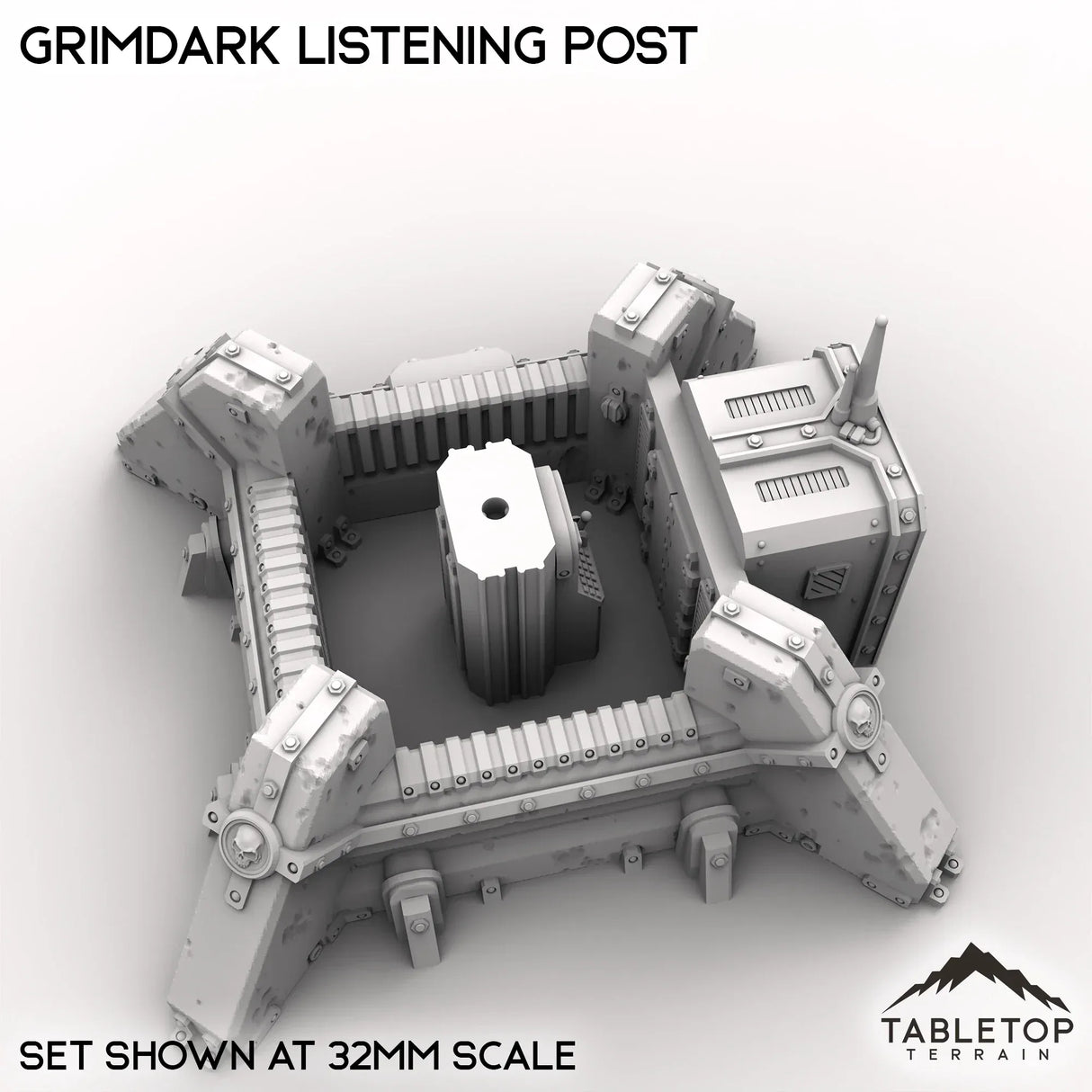 Tabletop Terrain Building Grimdark Listening Post