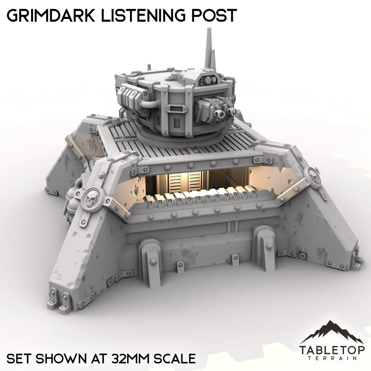 Tabletop Terrain Building Grimdark Listening Post