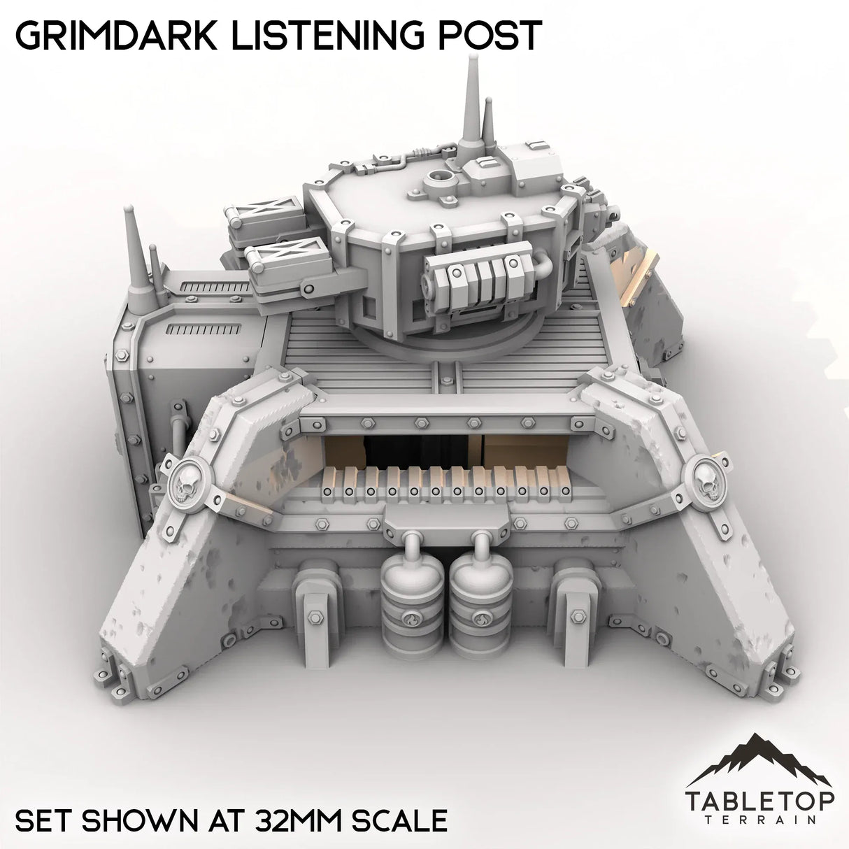 Tabletop Terrain Building Grimdark Listening Post